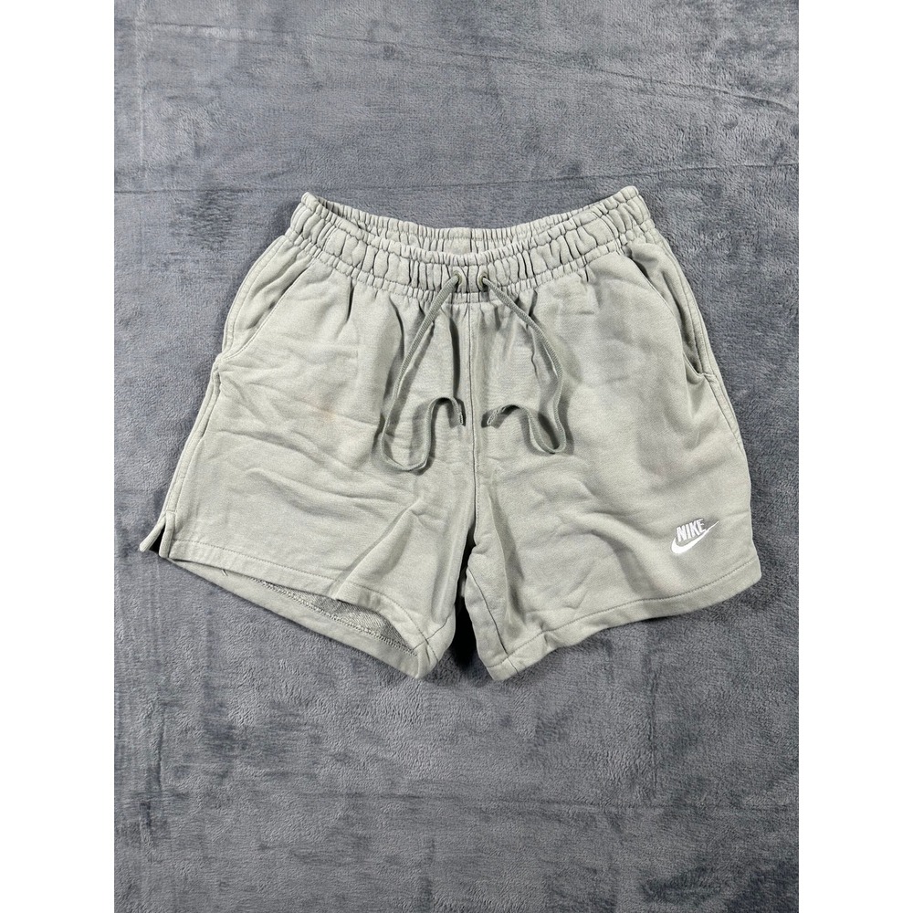 Nike Sportswear French Terry Shorts Sage Green Small CJ3827-386